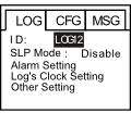 setare parametri inregistrator